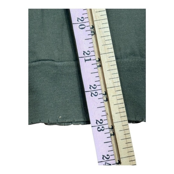 PINK Victorias Secret Shirt Womens Small Long Sleeve Love Pink Cropped Top - Picture 7 of 8